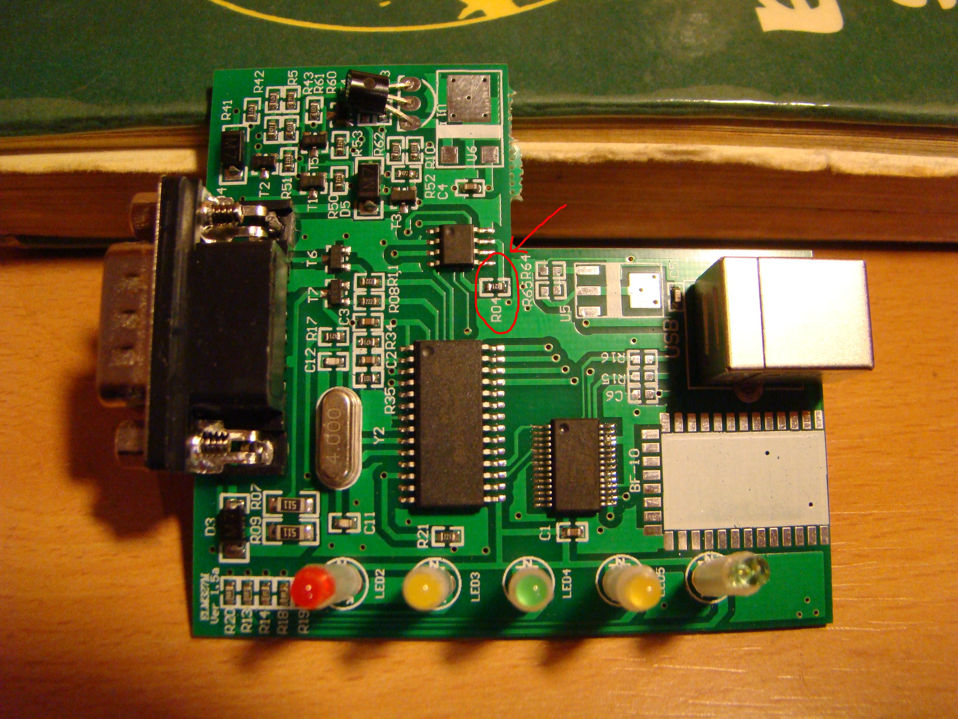 PCB of ELM327